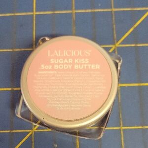 Lalicious Sugar Kiss Body Butter 15ml Jar New Sealed